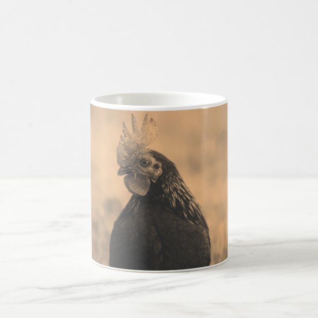 Taza De Café Retrato de gallo (Centro)
