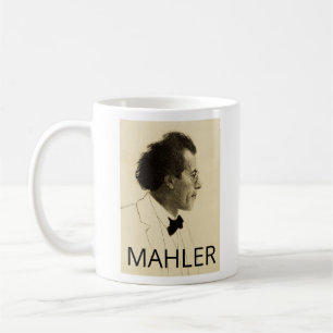 Taza De Café Retrato de Gustav Mahler (1902)