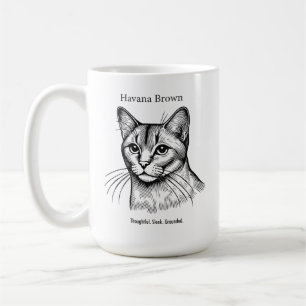 Taza De Café Retrato de Havana Brown