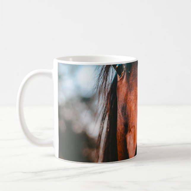TAZA DE CAFÉ RETRATO DE HORSE (Izquierda)