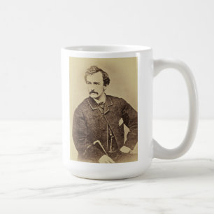Taza De Café Retrato de John Wilkes Booth el   1861-65