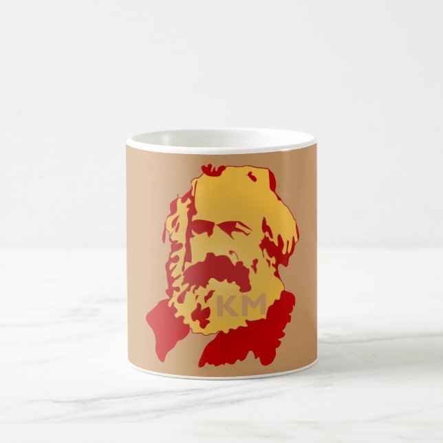 TAZA DE CAFÉ RETRATO DE KARL MARX (Centro)