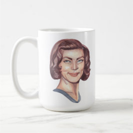 Taza De Café Retrato de Lauren Bacall