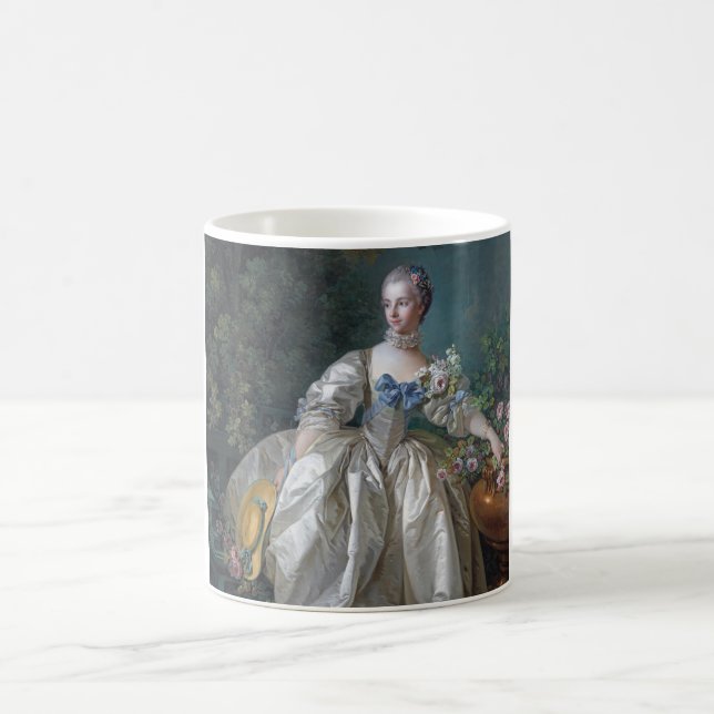Taza De Café Retrato de Madame Bergeret, Boucher (Centro)