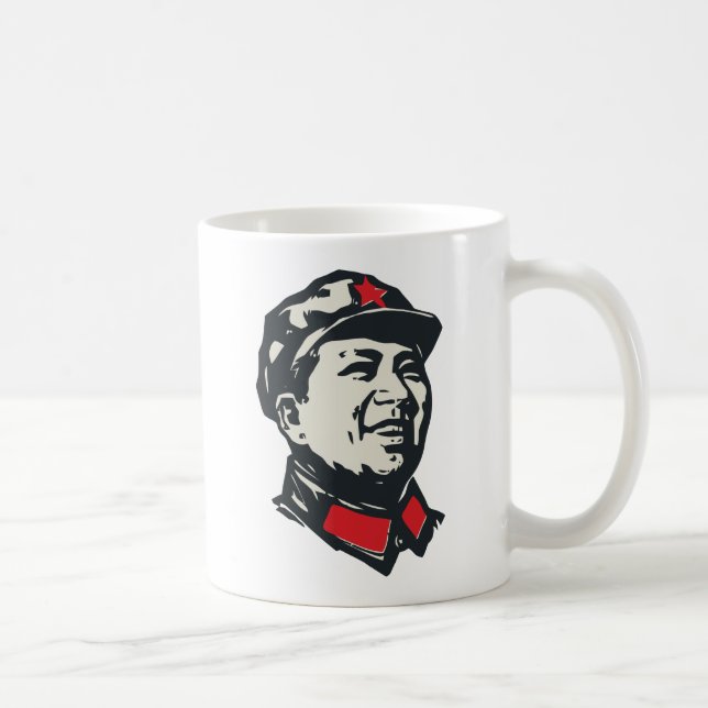 Taza De Café Retrato de Mao del presidente (Derecha)