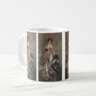Taza De Café Retrato de Martha Regnier por Giovanni Boldini
