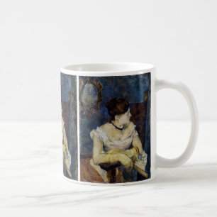 Taza De Café Retrato de Mette Gauguin, esposa del artista