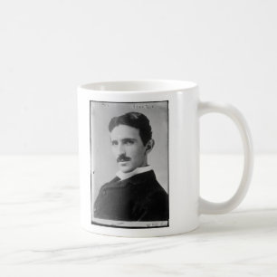 Taza De Café Retrato de Nikola Tesla