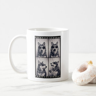 Taza De Café Retrato de perro Husky