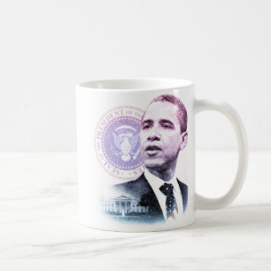 Taza De Café Retrato de presidente Barack Obama
