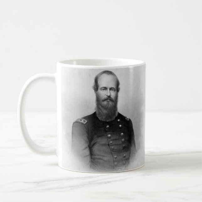 Taza De Café Retrato de Ulysses S. Grant mug (Izquierda)
