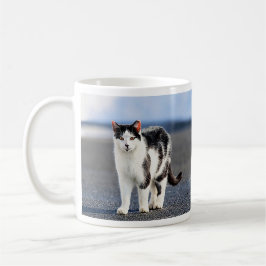 Taza De Café Retrato de un gato