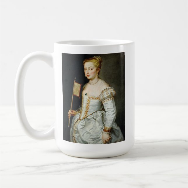 Taza De Café Retrato de una dama de Paul Rubens (Izquierda)