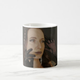 Taza De Café Retrato de una joven
