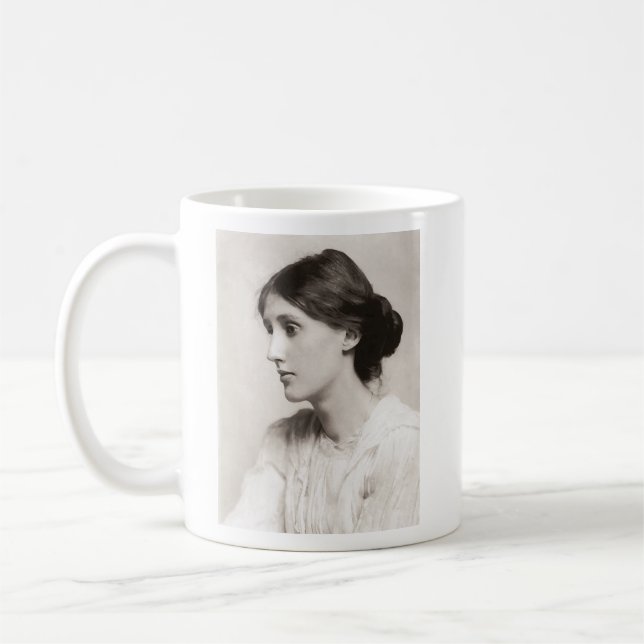 Taza De Café retrato de Virginia Woolf 1902 (Izquierda)