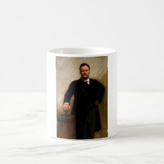 Taza De Café Retrato del presidente Theodore Roosevelt J.S. Sar