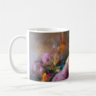 Taza De Café Retrato elegante