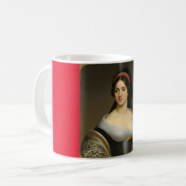 Taza De Café Retrato femenino de Isabella Marie Rousseau Bella 