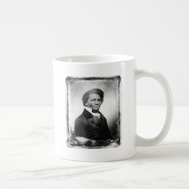 Taza De Café Retrato Frederick Douglass ~ 1847 (Derecha)