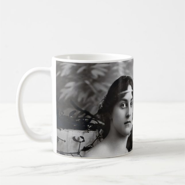 Taza De Café Retrato inmaduro de madre e hija (Izquierda)