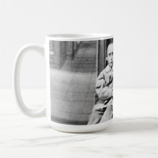 Taza De Café Retrato inquietante de hermanos antiguos 