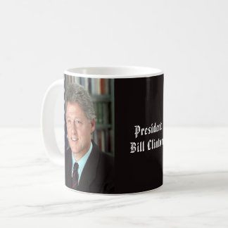 Taza De Café Retrato Oficial del Presidente Bill Clinton