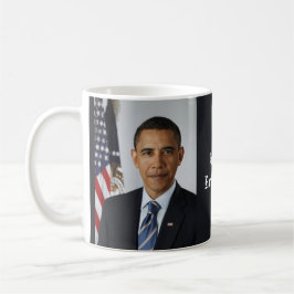 Taza De Café Retrato oficial del primer mandato del presidente 