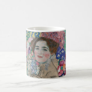 Taza De Café Retrato póstumo de Ria Munk de Gustav Klimt