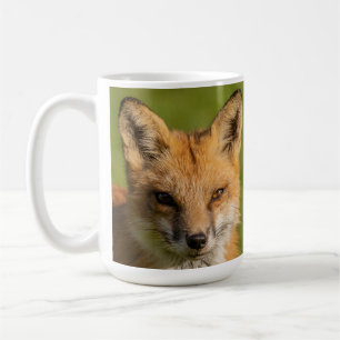 Taza De Café Retrato rojo Fox