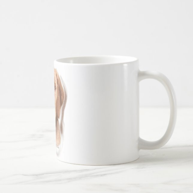 Taza De Café Retrato Viszla (Derecha)