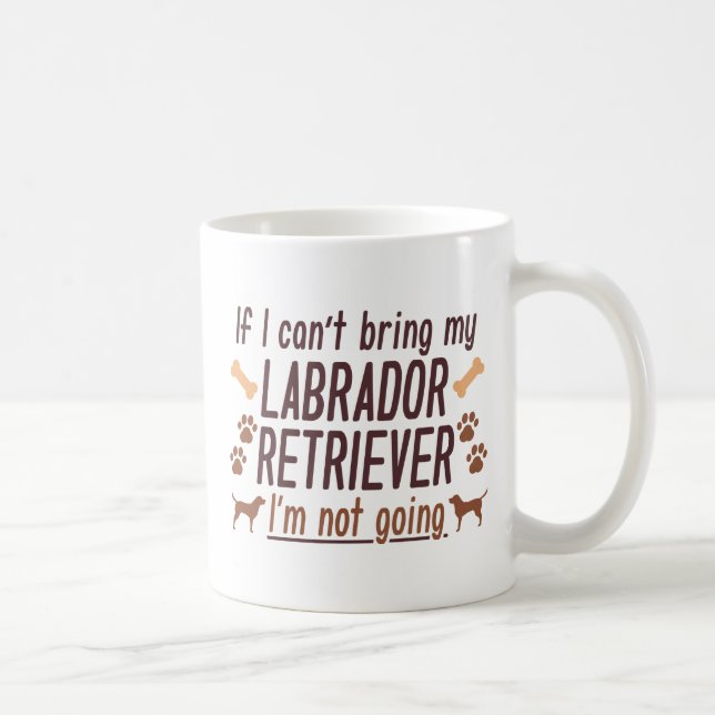 Taza De Café Retriever de Labrador (Derecha)