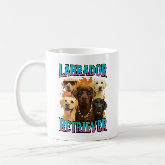 Taza De Café Retriever de Labrador  (Izquierda)