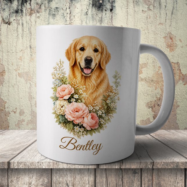 Taza De Café Retriever Dorado (Subido por el creador)