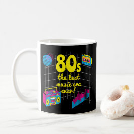 Taza De Café Retro 80: ¡la mejor era musical de todos los tiemp