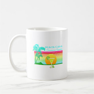 Taza De Café Retro Beach Punta Cana Margarita