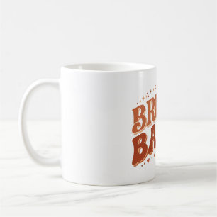 Taza De Café Retro Bride's Babes Terracotta Despedida de Solter