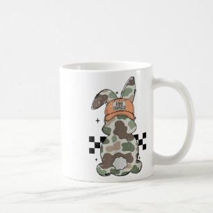Taza De Café Retro Camo Bunny Egg Hunter Funny Easter Day Todd