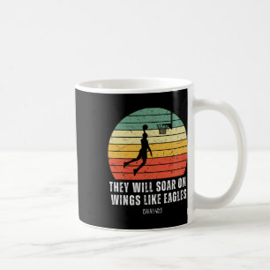 Taza De Café Retro Cristiano Bysketbyll Verse Hombres Niños Rel
