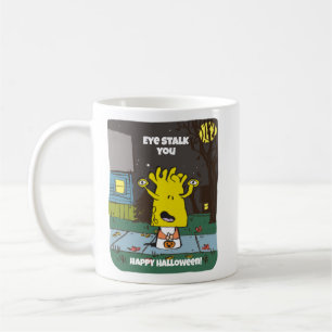 Taza De Café Retro Cute Monster Halloween Mug