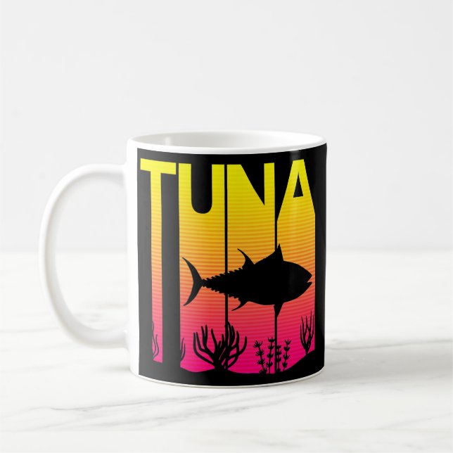 Taza De Café Retro de atún  (Izquierda)