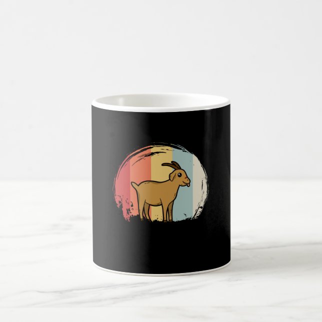 Taza De Café Retro de cabra (Centro)