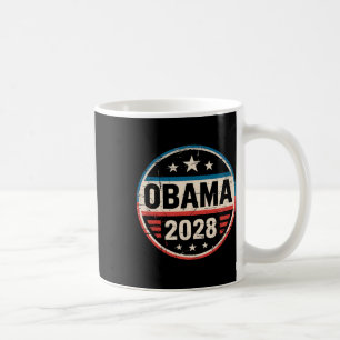 Taza De Café Retro de cosecha Obama para el presidente 2028 Tee