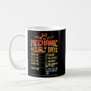 Taza De Café Retro de equipamiento mecánico de Guay de tarifa h