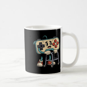 Taza De Café Retro Divertido Viejo Jugador 80s 90s Clic Juego D