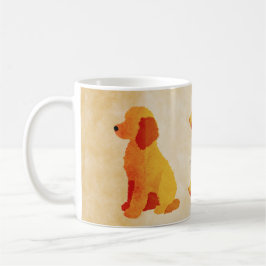Taza De Café Retro Dog Mug – Cozy Pet Lover Coffee Cup – Custom
