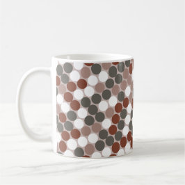 Taza De Café Retro dots
