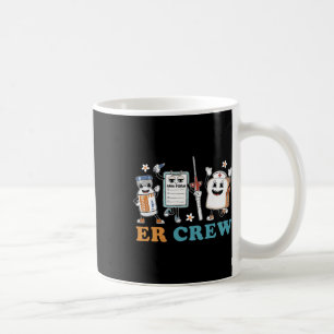 Taza De Café Retro Er Crew Emergency Room Funny Er Ed Nurse Tec