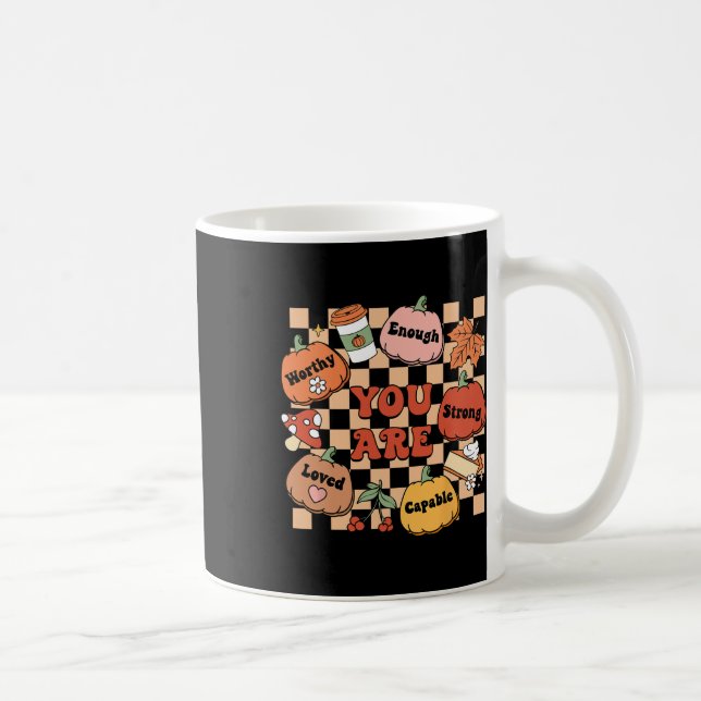 Taza De Café Retro Eres Consejero De La Escuela De Calabaza Caí (Derecha)