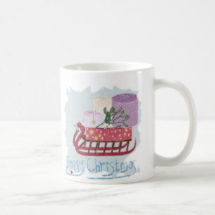 Taza De Café Retro. Feliz Navidad!