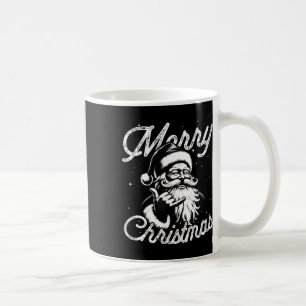 Taza De Café Retro Feliz Navidad Santa Shaka Surf Hawaiano Sk